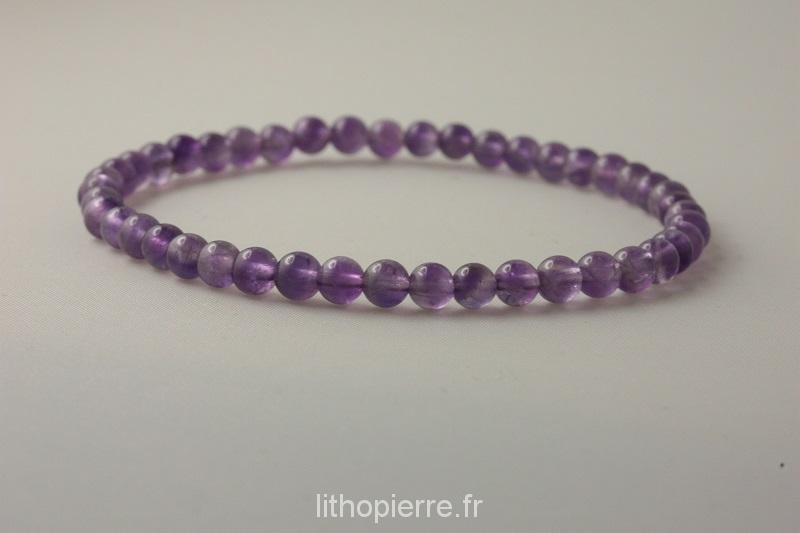 Bracelet en améthyste