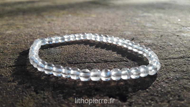 Bracelet en cristal de roche
