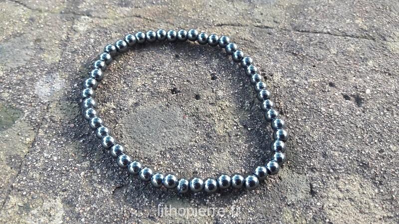 Bracelet en hématite