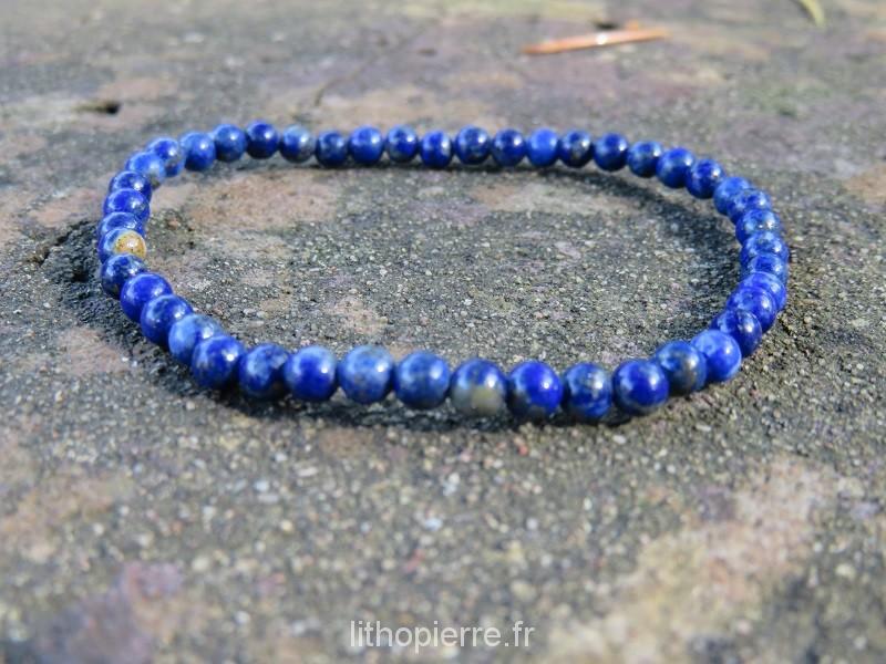Bracelet en lapis lazuli