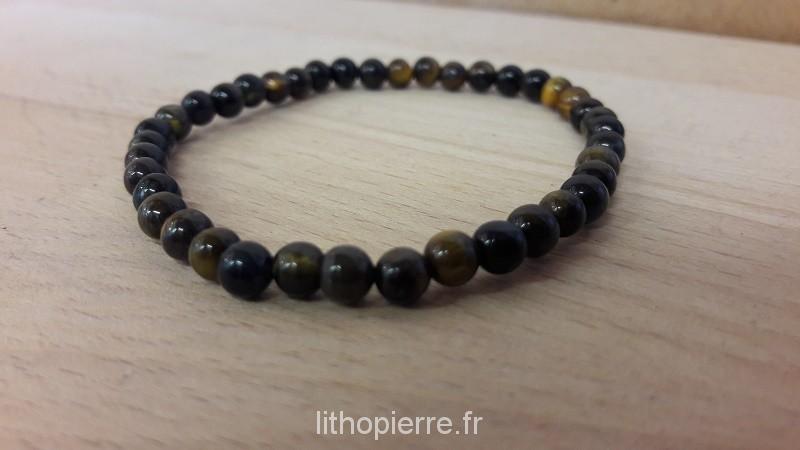 bracelet 4 mm oeil de faucon