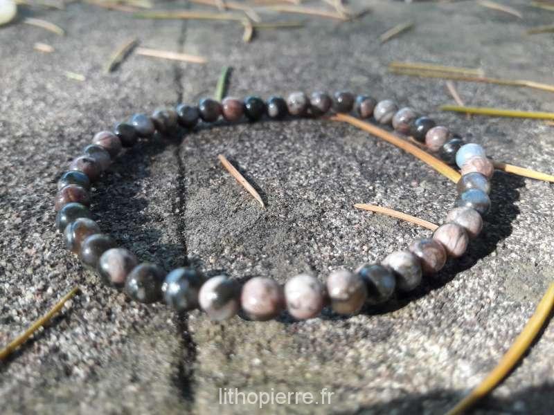 Bracelet en Œil de Fer allure moucheté