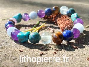 bracelet chemin de vie lithopierre