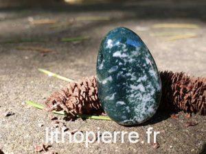 PENDENTIF EN PIERRE pendentif en agate arborée lithopierre.fr